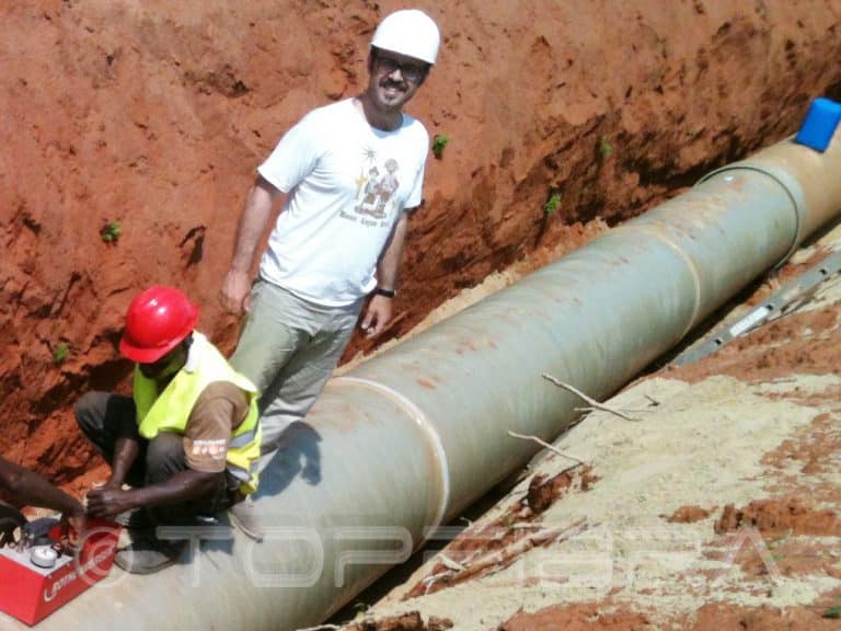 TIPS for Above and Below Ground GRP Pipe Installation