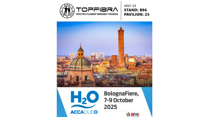 Topfibra to Present EFW® Technology at H2O Bologna Exhibition